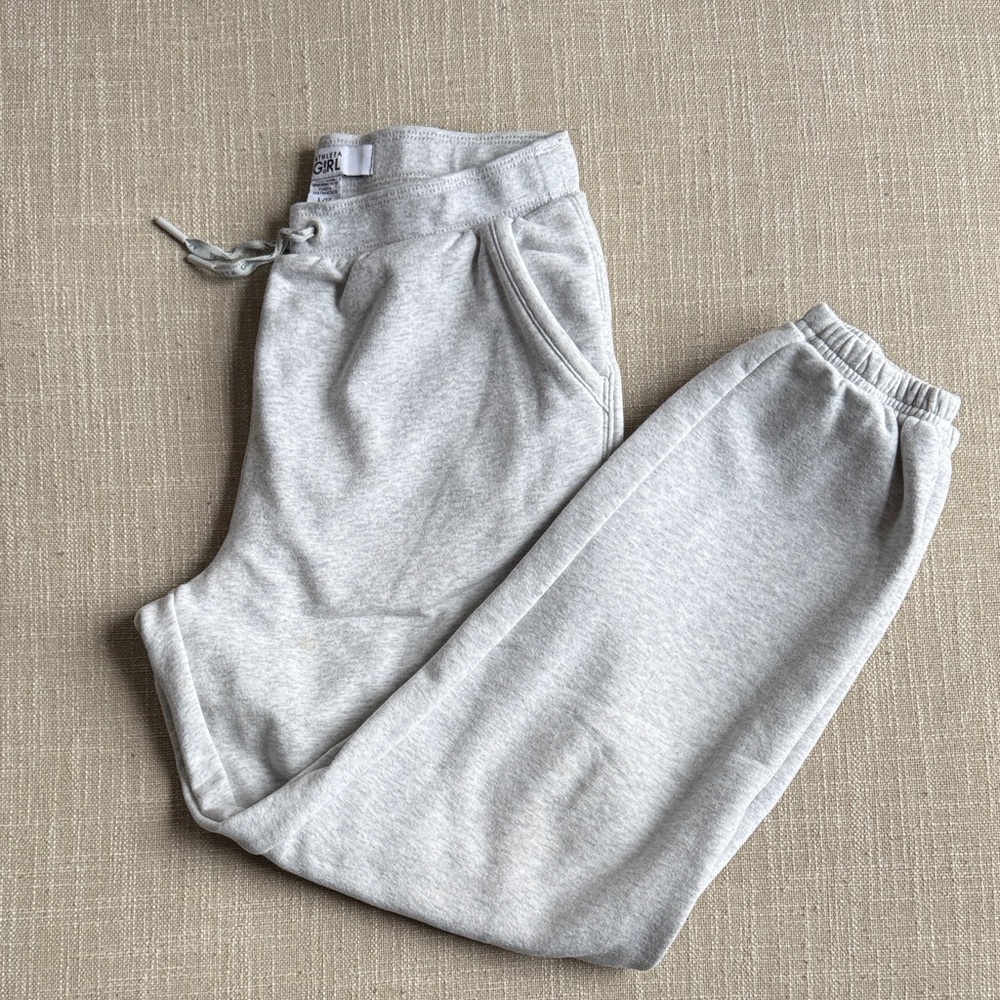 Athleta Girl All Day Light Gray Jogger